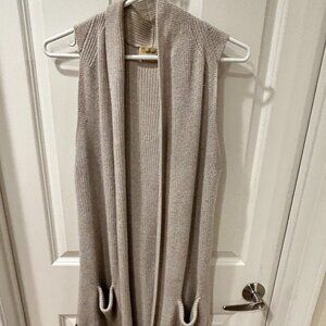 Aritzia Long Knit Sweater Vest